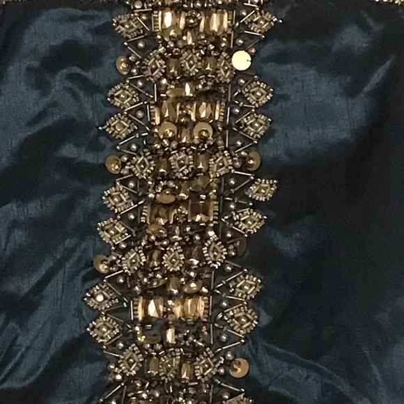 Miss Albright beaded navy handbag - Picture 2 of 14